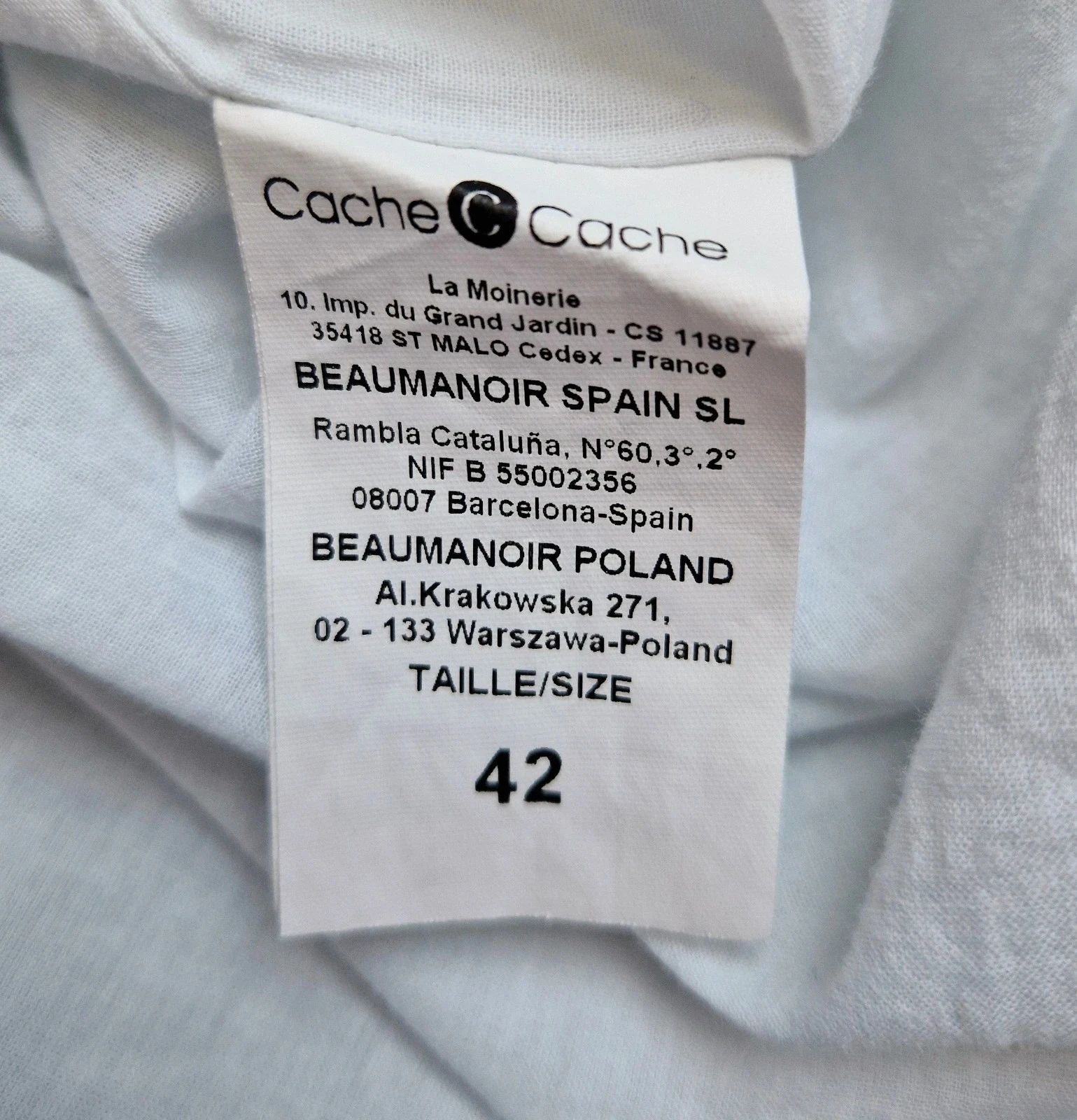 Vestido Cache Cache Talla 38 – photo 7